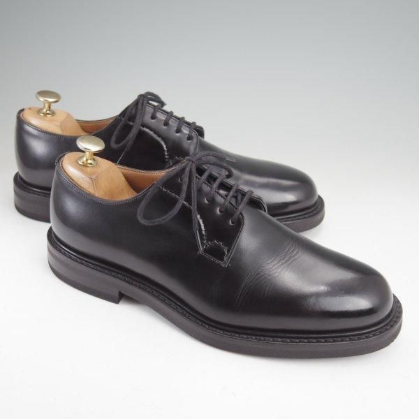 極美品★チャーチ 65G/UK6.5【定価￥181,500-★ライトウェイトソール仕様/シャノン/SHANNON】103ラスト/プレーントゥ/黒/Church's★m725