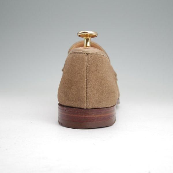 極上★クロケット&ジョーンズ 5E【現行定価10万円以上★ビームスF別注/CAMDEN】366ラスト/コインローファー/スエード/Crockett&Jones★m729