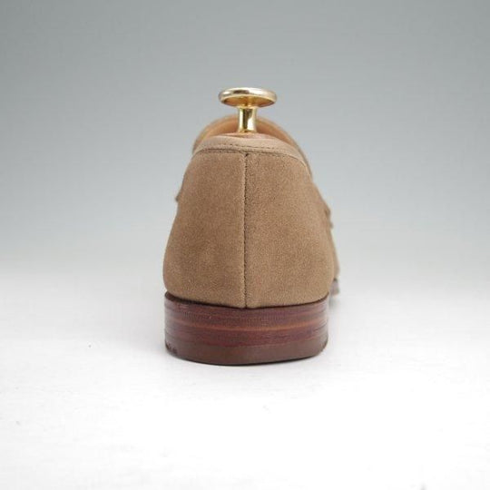 極上★クロケット&ジョーンズ 5E【現行定価10万円以上★ビームスF別注/CAMDEN】366ラスト/コインローファー/スエード/Crockett&Jones★m729