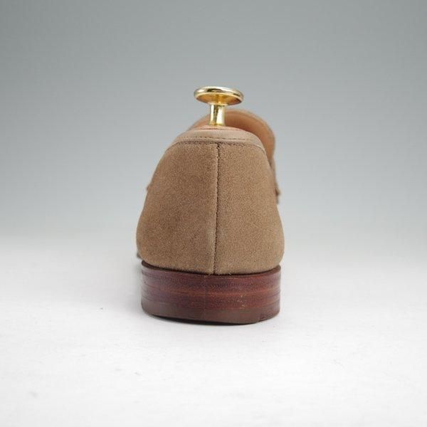 極上★クロケット&ジョーンズ 5E【現行定価10万円以上★ビームスF別注/CAMDEN】366ラスト/コインローファー/スエード/Crockett&Jones★m729