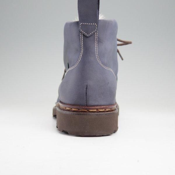 使用数回★パラブーツ SIZE 8【貴重オーダー品★フォック仕様(アザラシの毛皮)/MUCY】ミューシー/ヌバック/紺/SHIRAZ/Paraboot★m733