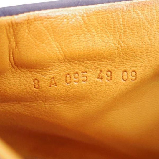 使用数回★パラブーツ SIZE 8【貴重オーダー品★フォック仕様(アザラシの毛皮)/MUCY】ミューシー/ヌバック/紺/SHIRAZ/Paraboot★m733