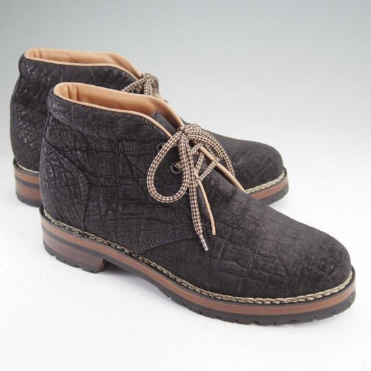 未使用★(伊)F.LLIジャコメッティ SIZE 41【定価￥209,000-★象革/エレファントレザー/マルモラーダ】FG193/黒/Giacometti★m734
