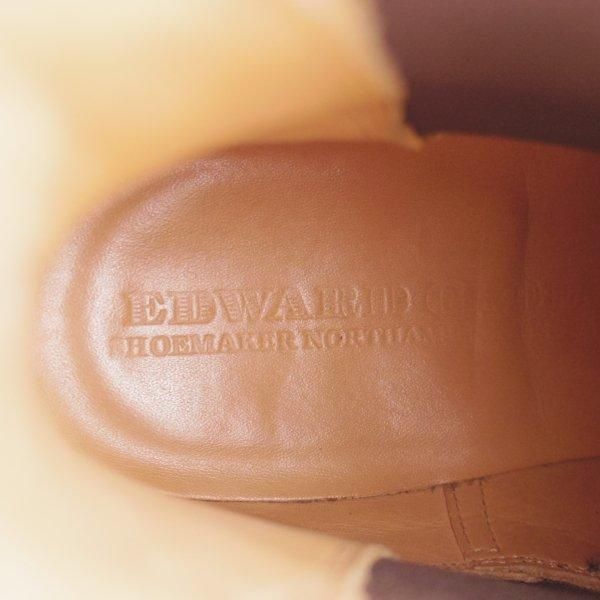 極美品★エドワードグリーン UK5程度/5.5C【現行定価￥269,500-★NEWMARKET/82ラスト】サイドゴアブーツ/スエード/濃茶/EDWARD GREEN★m735