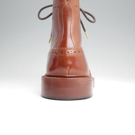 極美品★トリッカーズ SIZE 8.5【定価￥132,000-★STOW/マロンアンティーク】5634/ストウ/カントリーブーツ/茶/メンズ/Tricker's★m736