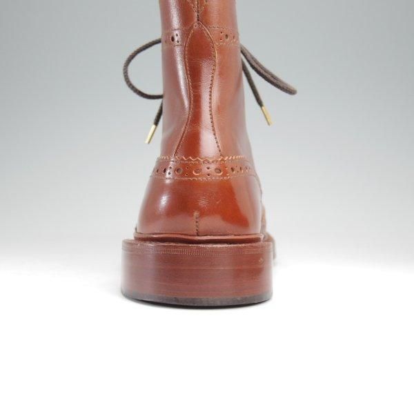 極美品★トリッカーズ SIZE 8.5【定価￥132,000-★STOW/マロンアンティーク】5634/ストウ/カントリーブーツ/茶/メンズ/Tricker's★m736