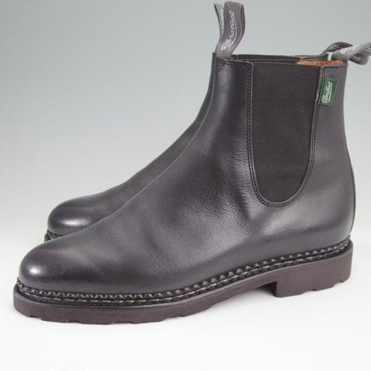 ほぼ試着程度★パラブーツ SIZE 6【定価￥103,400-★MANEGE/サイドゴアブーツ】マネージ/リスレザー/NOIR/黒/メンズ/Paraboot★m737