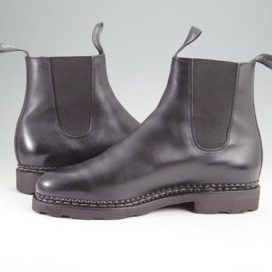 ほぼ試着程度★パラブーツ SIZE 6【定価￥103,400-★MANEGE/サイドゴアブーツ】マネージ/リスレザー/NOIR/黒/メンズ/Paraboot★m737