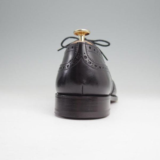 極美品★チャーチ 75F/UK7.5【定価￥176,000-★チェットウィンド/CHETWYND】173ラスト/フルブローグ/カーフ/黒/Church's★m740