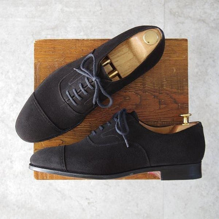 未使用★チャーチ 75F/UK7.5【デッドストック品★旧チャーチ/LUDGATE/ビームス別注】84ラスト/パンチドキャップトゥ/黒/Church's★m741