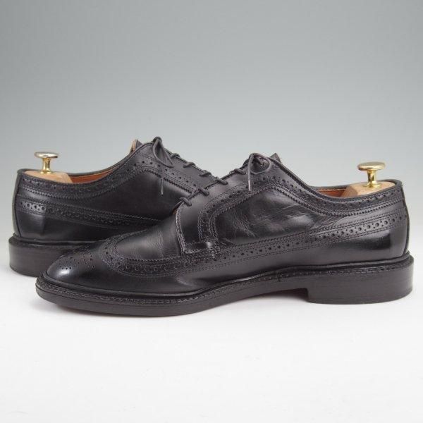 極上★(米)アレンエドモンズ 8.5E【現行定価10万円程度★MacNeil/マクニール】ロングウイング/黒/メンズ/ALLEN EDMONDS★m743