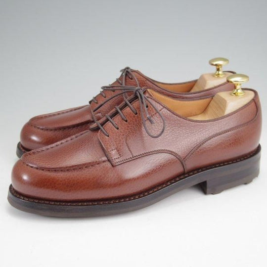 極美品★J.M.ウエストン 4.5C【現行定価￥168,300-★ゴルフ/GOLF】641/31ラスト/Uチップ/チェスナット/茶/Weston/ウェストン★m747