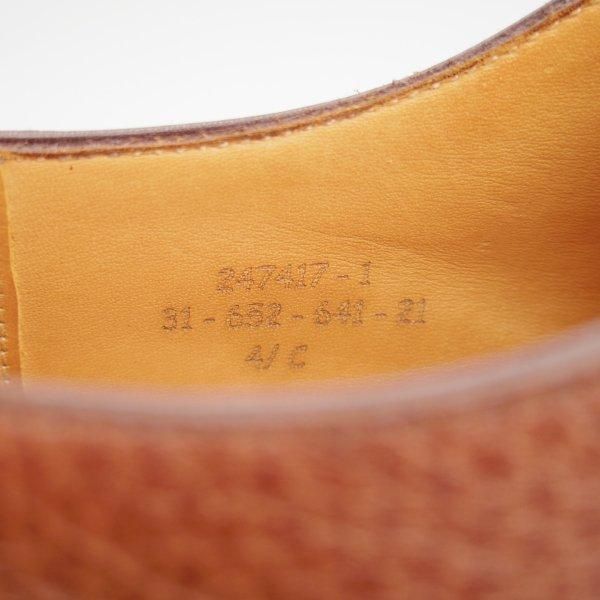極美品★J.M.ウエストン 4.5C【現行定価￥168,300-★ゴルフ/GOLF】641/31ラスト/Uチップ/チェスナット/茶/Weston/ウェストン★m747