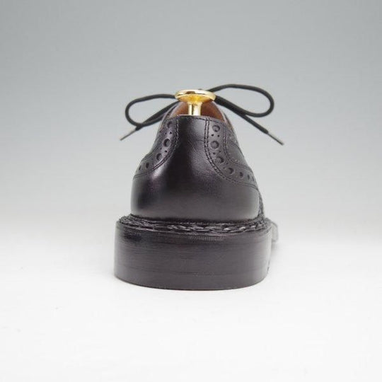 未使用★(独)ハインリッヒ・ディンケラッカー SIZE 6.5【貴重★BUDA/ブダ/フルブローグ】カーフ/黒/メンズ/Heinrich Dinkelacker★m752