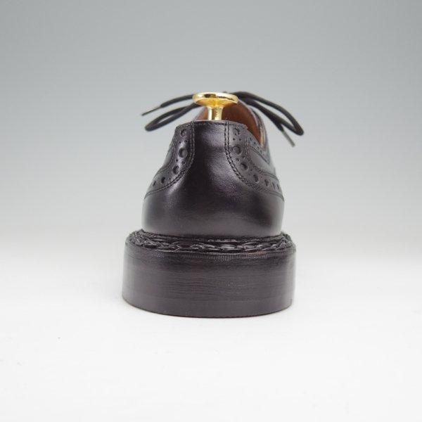 未使用★(独)ハインリッヒ・ディンケラッカー SIZE 6.5【貴重★BUDA/ブダ/フルブローグ】カーフ/黒/メンズ/Heinrich Dinkelacker★m752
