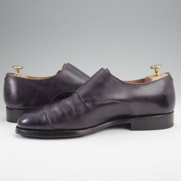 極上★トリッカーズ SIZE 7.5【現行定価10万円以上★ミュージアムカーフ仕様/LEAVENWORTH】8125/ダブルモンク/黒/メンズ/Tricker's★m759