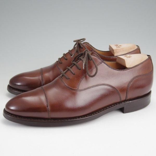 バーウィック/5382/ストレートチップ/HO283☆m760｜高級中古革靴店