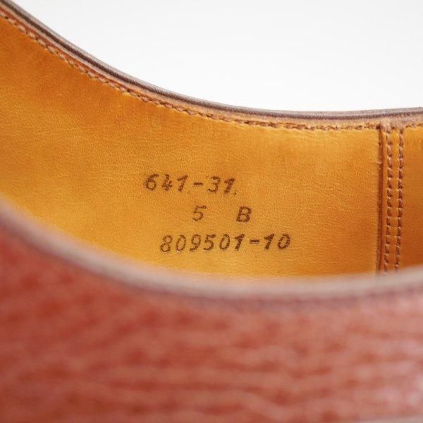 極上★J.M.ウエストン 5B【現行定価￥168,300-★ゴルフ/GOLF】641/31ラスト/Uチップ/チェスナット/茶/メンズ/Weston/ウェストン★m761