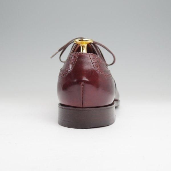 極上★MIYAGI KOGYO(宮城興業) 7E【貴重★コードバン仕様/クォーターブローグ/YOUKIHI】赤茶/World Footwear Gallery★m762