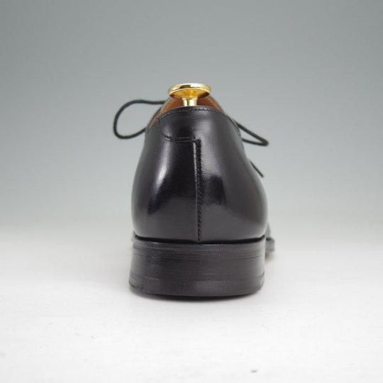 美品★(英)チーニー 7F【★プレーントゥ/3888ラスト】カーフ/黒/メンズ/CHEANEY★m769