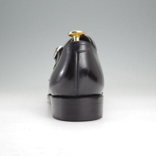 極美品★RAYMAR/レイマー SIZE 9【ハンドソーンウェルテッド製法★ダブルモンク/RM1015D】ボカルーカーフ/(仏)アノネイ社/黒★m772