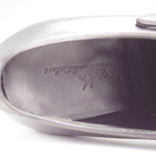 極美品★RAYMAR/レイマー SIZE 9【ハンドソーンウェルテッド製法★ダブルモンク/RM1015D】ボカルーカーフ/(仏)アノネイ社/黒★m772