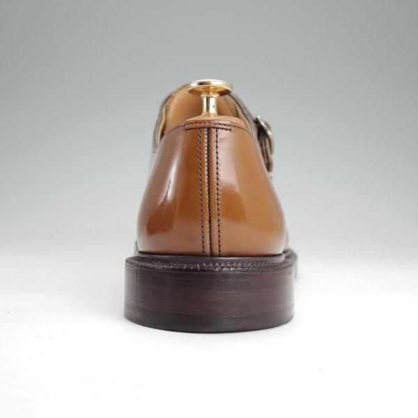 極美品★チャーチ 85F/UK8.5【貴重★SHANNON同仕様のダブルモンク/LAMBOURN】103ラスト/ポリッシュドバインダーカーフ/茶/Church's★m773
