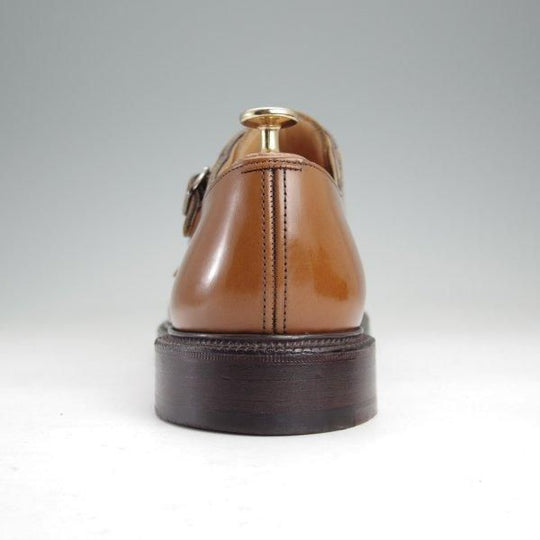 極美品★チャーチ 85F/UK8.5【貴重★SHANNON同仕様のダブルモンク/LAMBOURN】103ラスト/ポリッシュドバインダーカーフ/茶/Church's★m773