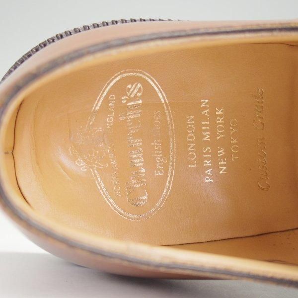 極美品★チャーチ 85F/UK8.5【貴重★SHANNON同仕様のダブルモンク/LAMBOURN】103ラスト/ポリッシュドバインダーカーフ/茶/Church's★m773