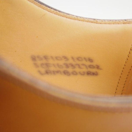 極美品★チャーチ 85F/UK8.5【貴重★SHANNON同仕様のダブルモンク/LAMBOURN】103ラスト/ポリッシュドバインダーカーフ/茶/Church's★m773