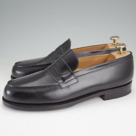 美品★J.M.ウエストン 7B【定価￥151,800-★180/コインローファー】41ラスト/ボックスカーフ/黒/Weston/ウェストン★m774