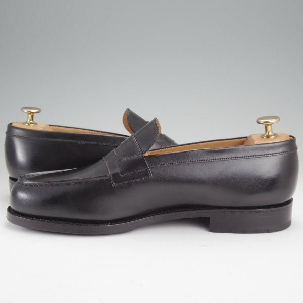 美品★J.M.ウエストン 7B【定価￥151,800-★180/コインローファー】41ラスト/ボックスカーフ/黒/Weston/ウェストン★m774