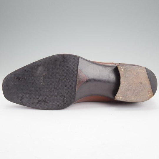 極上★(英)ガジアーノ&ガーリング 5.5E【定価￥275,000-★ダイヤモンドキャップトゥ/SAVOY】MH71ラスト/カーフ/茶/GAZIANO&GIRLING★m776