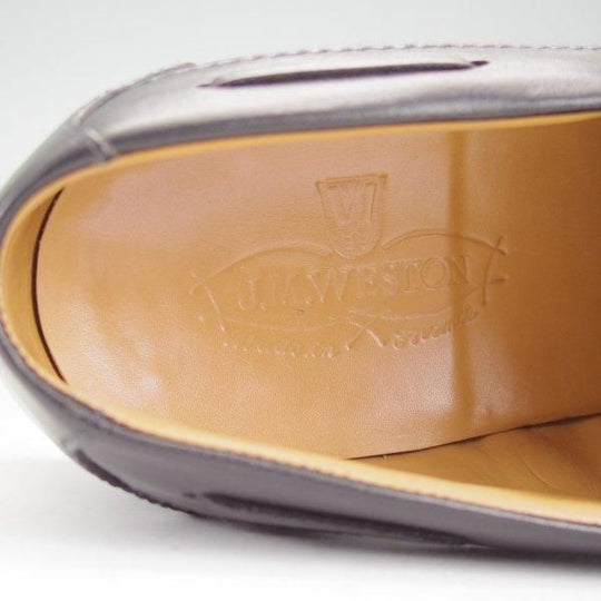 極上★J.M.ウエストン 8.5D【定価￥168,300-★ロシアンカーフ仕様/ヨット/Yachting】690/41ラスト/Uチップ/黒/Weston/ウェストン★m779