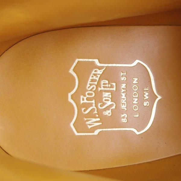 美品★(英)フォスター&サン 7E【定価￥165,000-★ダイナイトソール/STUDLEY】05ラスト/チャッカブーツ/スエード/濃茶/FOSTER&SON★m806
