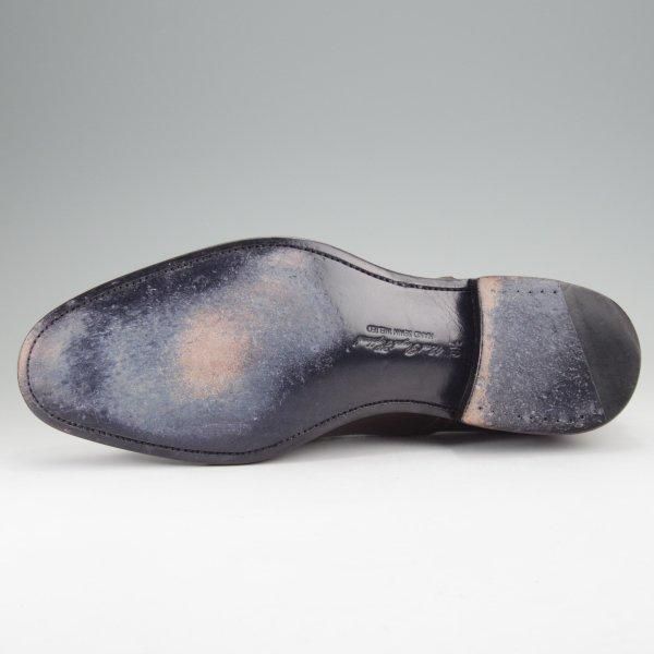 極美品★42ndロイヤルハイランド SIZE 8.5【現行定価13万円程度★コードバン仕様/純正シューツリー付き】Navy Collection/赤茶★m810