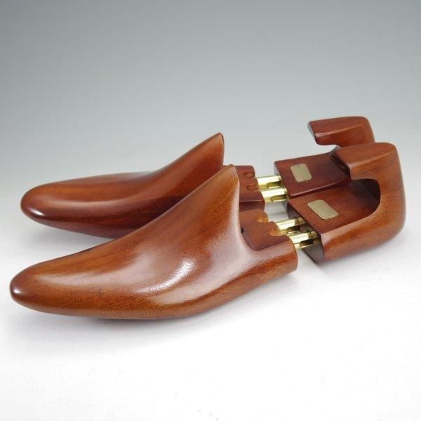 極美品★42ndロイヤルハイランド SIZE 8.5【現行定価13万円程度★コードバン仕様/純正シューツリー付き】Navy Collection/赤茶★m810