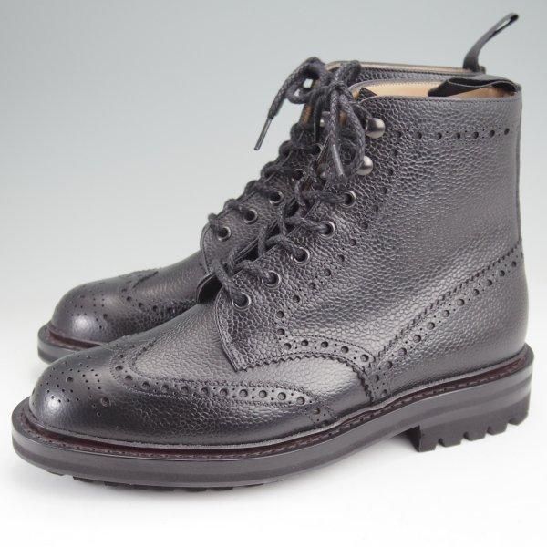 未使用★チャーチ 60G/UK6【定価￥155,100-★Mc FARLANE LW/(伊)St.Moritz社製ソール】133ラスト/ブーツ/グレインレザー/黒/Church's★m817