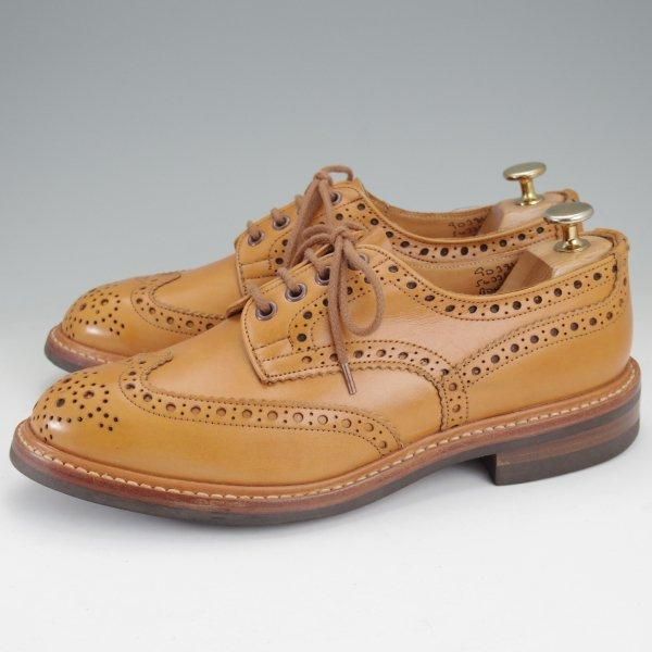 極上★トリッカーズ SIZE 6【定価￥121,000-★ダイナイトソール/BOURTON/エイコンアンティーク】カントリーシューズ/薄茶/Tricker's★m822