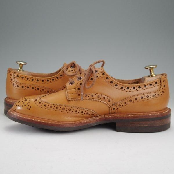 極上★トリッカーズ SIZE 6【定価￥121,000-★ダイナイトソール/BOURTON/エイコンアンティーク】カントリーシューズ/薄茶/Tricker's★m822