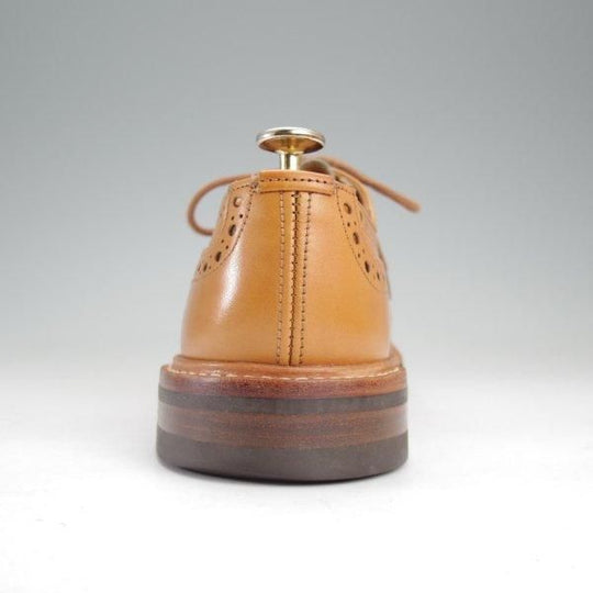 極上★トリッカーズ SIZE 6【定価￥121,000-★ダイナイトソール/BOURTON/エイコンアンティーク】カントリーシューズ/薄茶/Tricker's★m822
