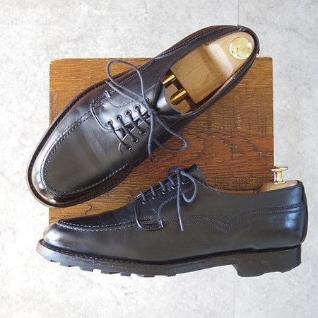 極上★(英)チーニー 9F【定価￥82,500-★リッジウェイソール仕様/KIETH RW/キース】4436ラスト/Uチップ/カーフ/黒/メンズ/CHEANEY★m823