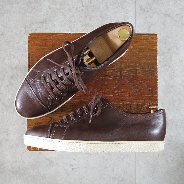 ジョンロブ/LEVAH/レヴァー/ミュージアムカーフ/レザースニーカー/0315