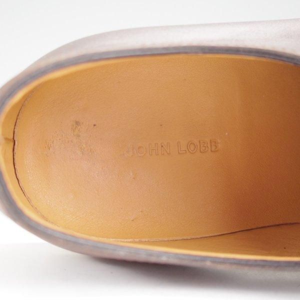 極上★ジョンロブ 6.5E【定価￥151,800-★ミュージアムカーフ仕様/LEVAH/0315ラスト】レザースニーカー/濃茶/メンズ/JOHN LOBB★m825