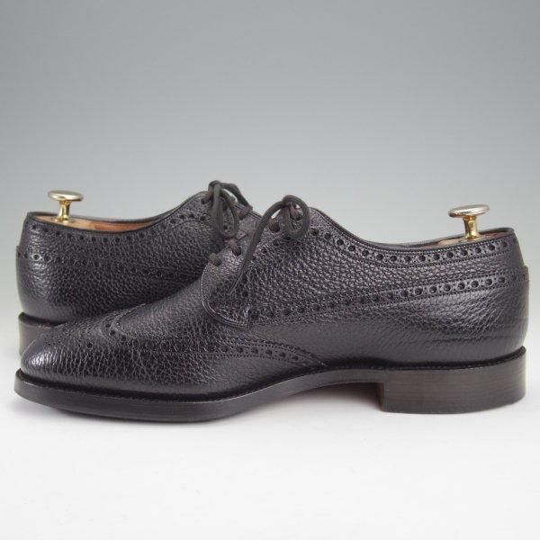 極上★チャーチ UK6.5程度【貴重★2都市ロゴ(〜70's)/RANCH OXHIDE仕様/旧チャーチ】COTSWOLD/149ラスト/フルブローグ/黒/Church's★m827