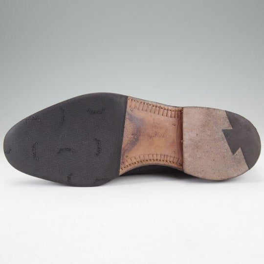 極上★チャーチ UK6.5程度【貴重★2都市ロゴ(〜70's)/RANCH OXHIDE仕様/旧チャーチ】COTSWOLD/149ラスト/フルブローグ/黒/Church's★m827