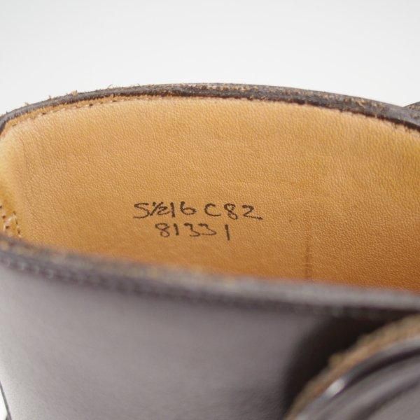 美品★エドワードグリーン UK5程度/5.5C【現行定価￥273,900-★ジョッパーブーツ/GRESHAM/旧ロゴ】82ラスト/黒/メンズ/EDWARD GREEN★m829