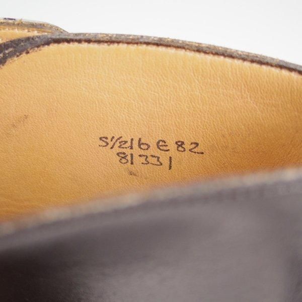 美品★エドワードグリーン UK5程度/5.5C【現行定価￥273,900-★ジョッパーブーツ/GRESHAM/旧ロゴ】82ラスト/黒/メンズ/EDWARD GREEN★m829