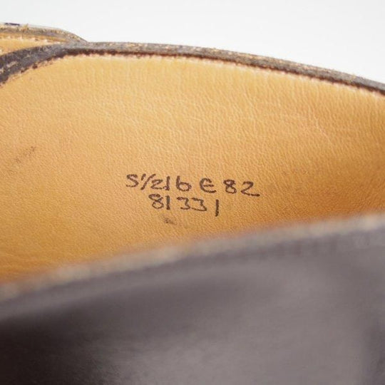 美品★エドワードグリーン UK5程度/5.5C【現行定価￥273,900-★ジョッパーブーツ/GRESHAM/旧ロゴ】82ラスト/黒/メンズ/EDWARD GREEN★m829