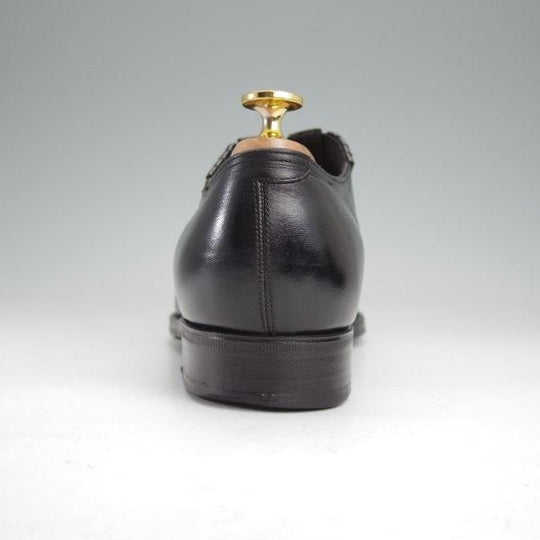 ★(浅草)RENDO/レンド SIZE 7.5【定価￥68,200-★サイドエラスティック/7703】770ラスト/カーフ/黒/メンズ★m832